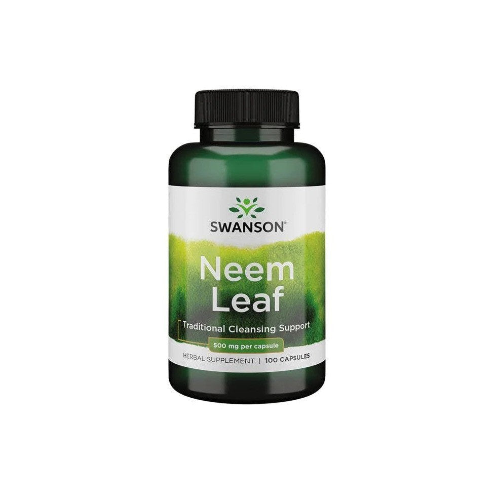 Swanson Neem Leaf 500mg 100 caps