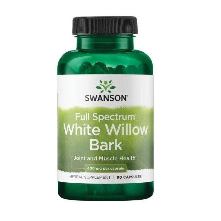 Swanson Full Spectrum White Willow Bark 400mg 90 caps
