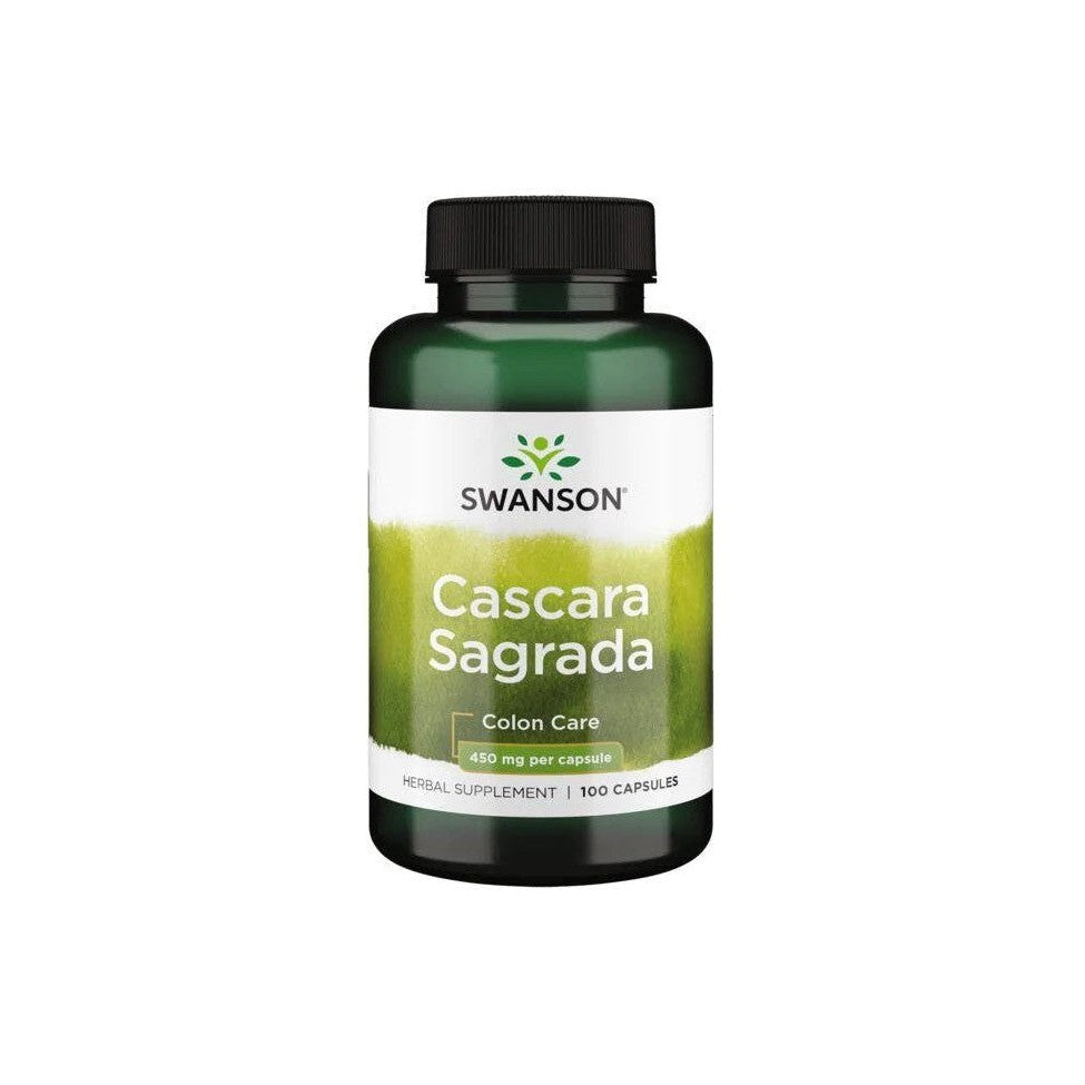 Swanson Cascara Sagrada 450mg 100 caps