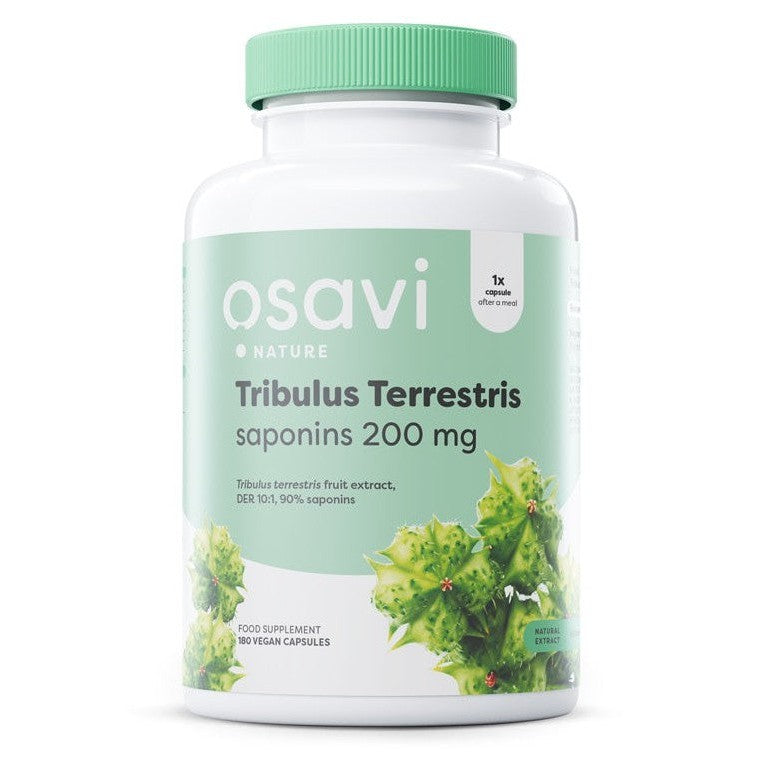 Osavi Tribulus Terrestris Saponins 200mg 180 vegan caps