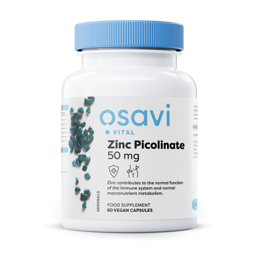 Osavi Zinc Picolinate 50mg 60 vegan caps