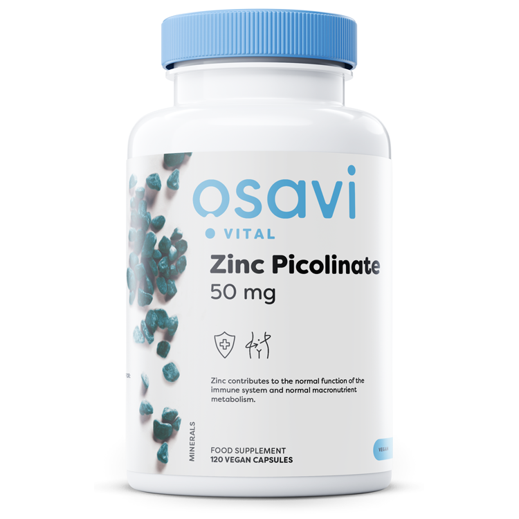 Osavi Zinc Picolinate 50mg 120 vegan caps