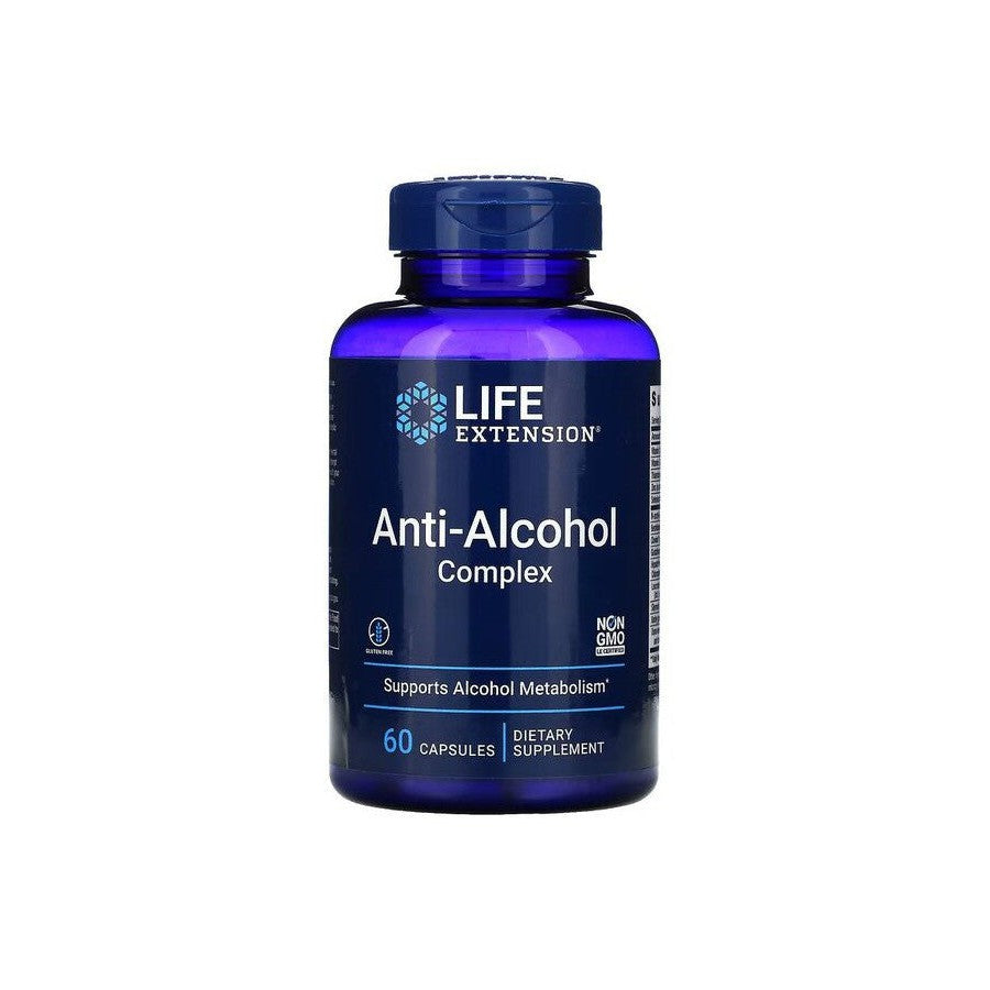 Life Extension Anti-Alcohol Complex 60 caps