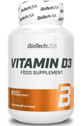 BioTechUSA Vitamin D3, 50mcg 120 tablets