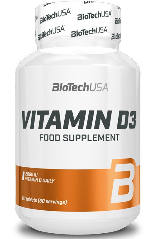BioTechUSA Vitamin D3, 50mcg 120 tablets