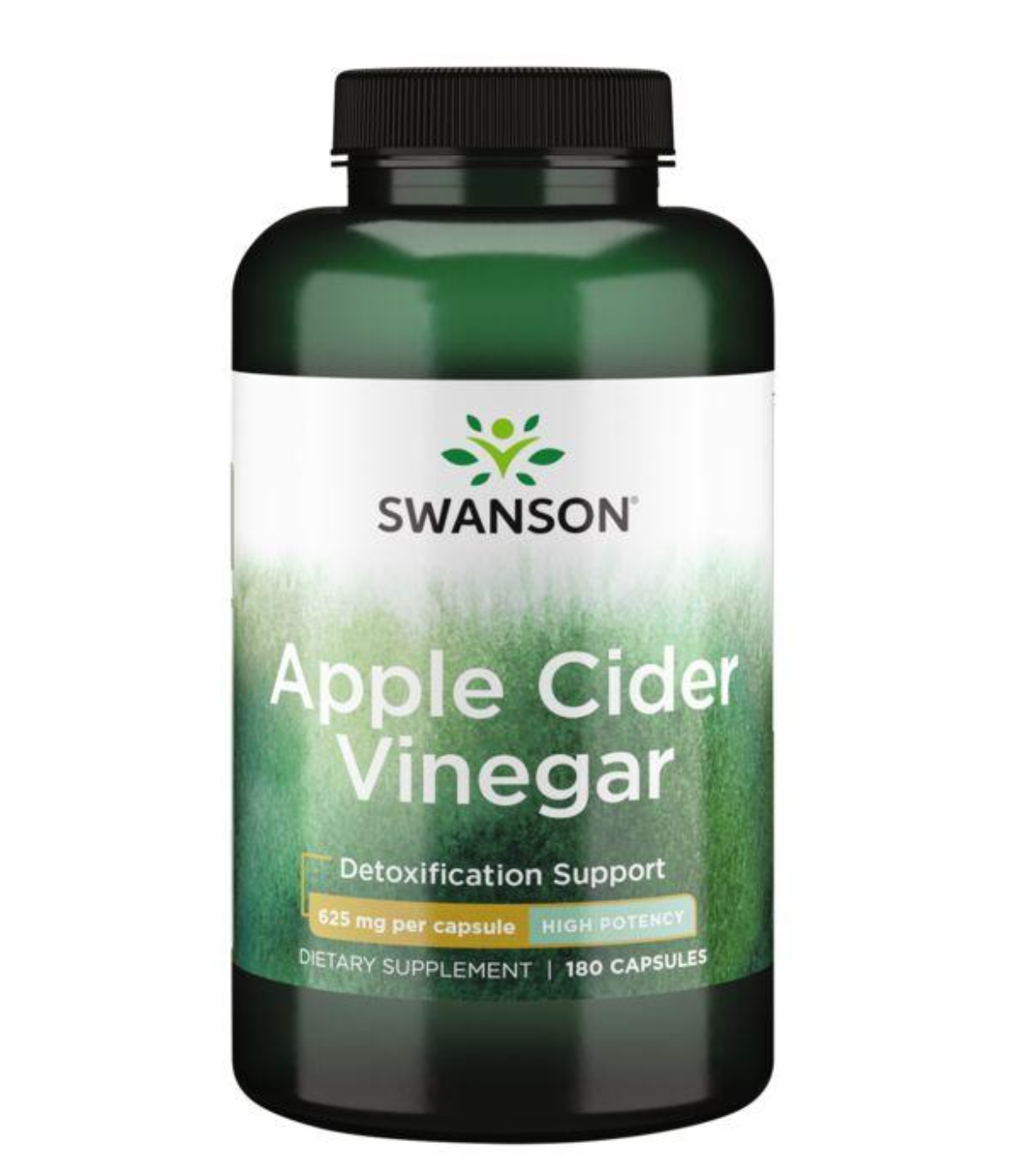 Swanson Apple Cider Vinegar 1250mg High Potency 180 caps