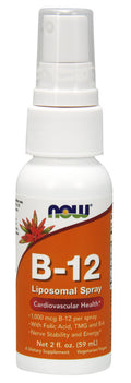 NOW Foods Vitamin B-12, Liposomal Spray 59 ml.