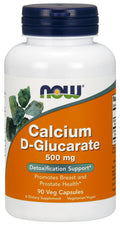 NOW Foods Calcium D-Glucarate, 500mg 90 vcaps
