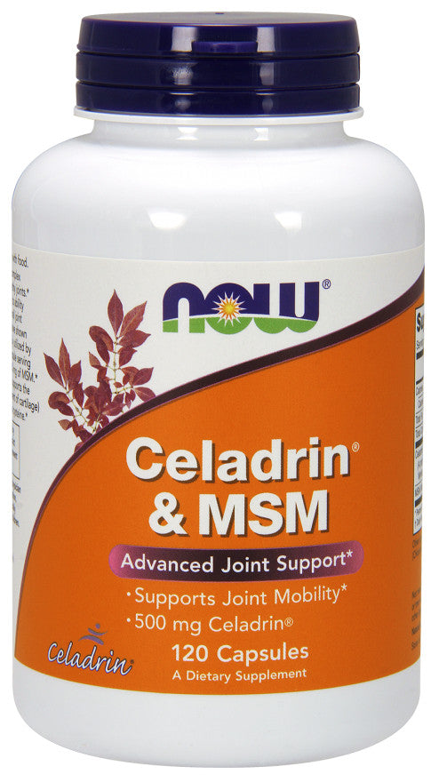 NOW Foods Celadrin & MSM, 500mg 120 caps