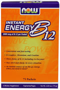NOW Foods Vitamin B-12, Instant Energy 75 packets