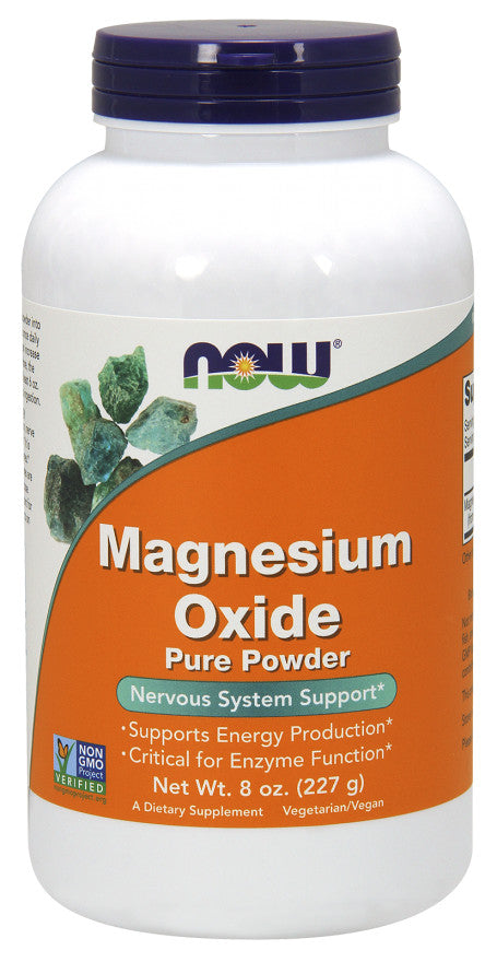 NOW Foods Magnesium Oxide, Pure Powder 227g