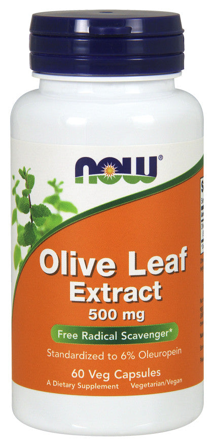 NOW Foods Olive Leaf Extract, 500mg 60 vcaps