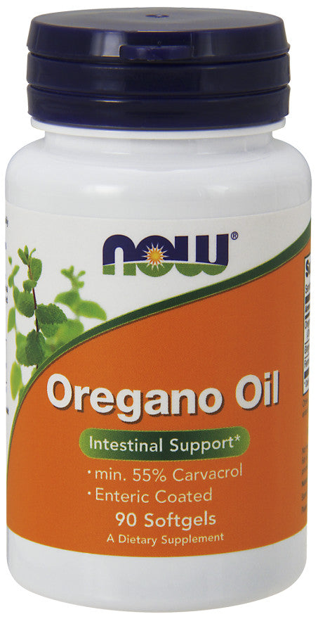 NOW Foods Oregano Oil, Enteric 90 softgels