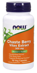 NOW Foods Chaste Berry Vitex Extract, 300mg 90 vcaps