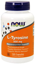 NOW Foods L-Tyrosine, 500mg 120 caps