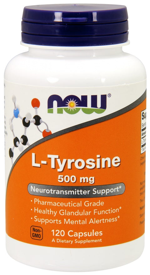 NOW Foods L-Tyrosine, 500mg 120 caps