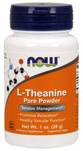 NOW Foods L-Theanine, Pure Powder 28g