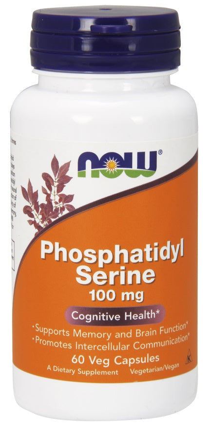NOW Foods Phosphatidyl Serine, 100mg 60 vcaps