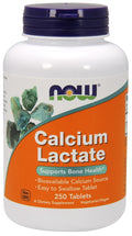 NOW Foods Calcium Lactate 250 tablets