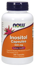 NOW Foods Inositol, 500mg 100 caps