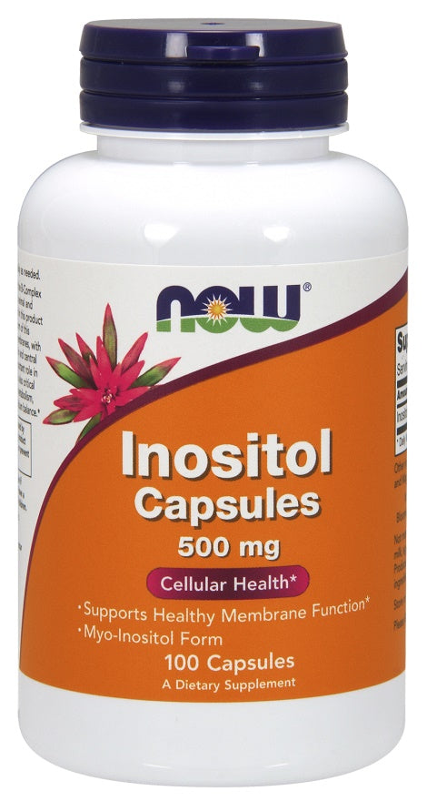 NOW Foods Inositol, 500mg 100 caps