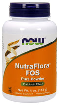 NOW Foods NutraFlora FOS, Pure Powder 113g