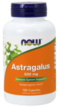 NOW Foods Astragalus, 500mg 100 caps