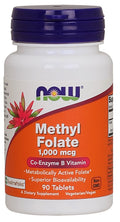 NOW Foods Methyl Folate, 1000mcg 90 tabs
