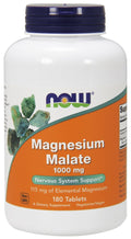NOW Foods Magnesium Malate, 1000mg 180 tabs