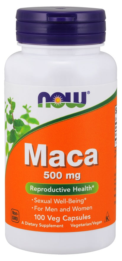 NOW Foods Maca, 500mg 100 vcaps