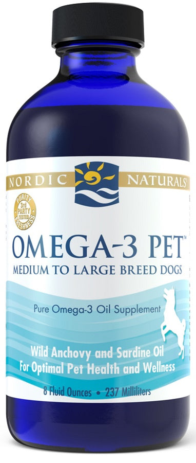 Nordic Naturals Omega-3 Pet 237 ml.