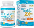 Nordic Naturals Ultimate Omega 2X Mini with Vitamin D3, 1120mg Lemon 60 mini softgels
