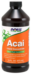 NOW Foods Acai Liquid Concentrate 473 ml.