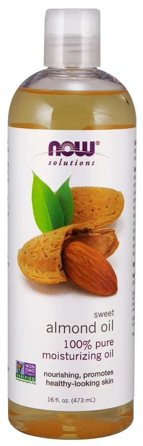 NOW Foods Almond Oil, Pure 473 ml.