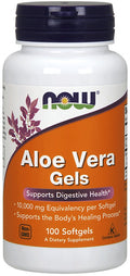 NOW Foods Aloe Vera Gels 100 softgels