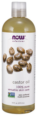 NOW Foods Castor Oil, 100% Pure 473 ml.