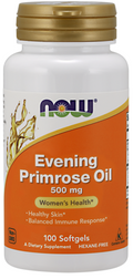 NOW Foods Evening Primrose Oil, 500mg 100 softgels