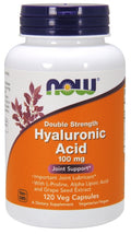 NOW Foods Hyaluronic Acid, 100mg Double Strength 120 vcaps