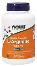 NOW Foods L-Arginine, 1000mg 120 tablets