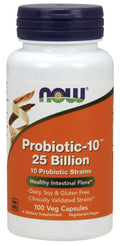 NOW Foods Probiotic-10, 25 Billion 100 vcaps