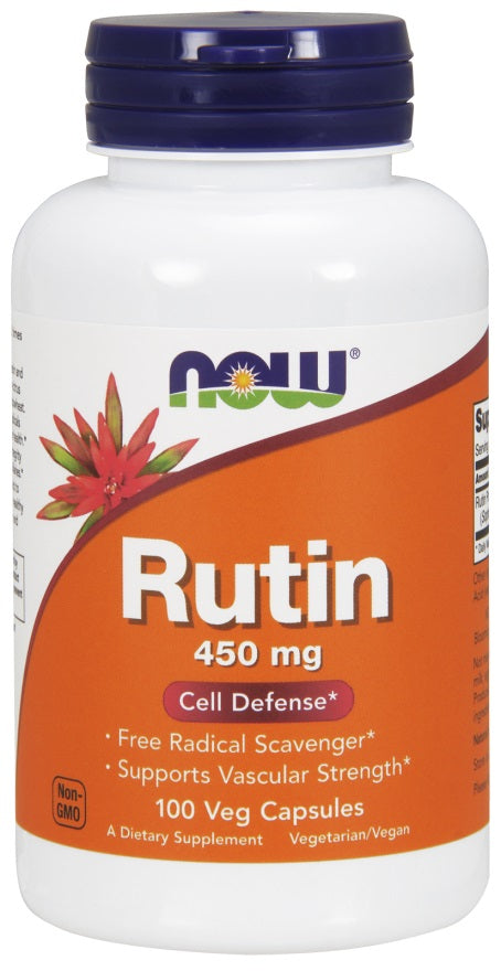 NOW Foods Rutin, 450mg 100 vcaps