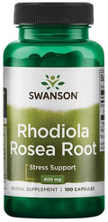 Swanson Rhodiola Rosea Root, 400mg 100 caps