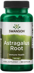 Swanson Astragalus Root, 470mg 100 caps