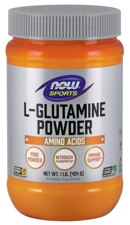 NOW Foods L-Glutamine, Powder 454g
