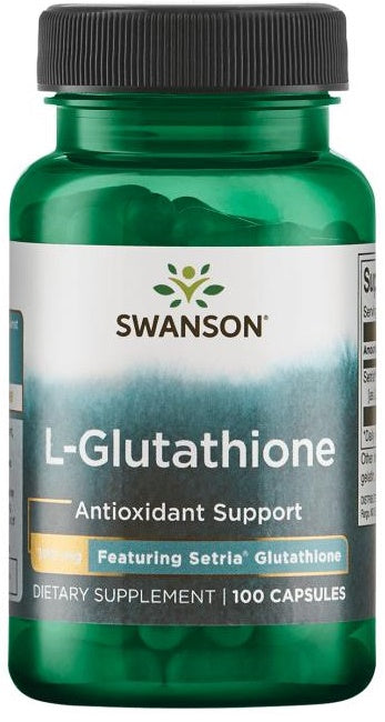 Swanson L-Glutathione, 100mg 100 caps