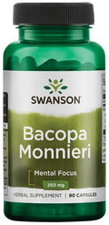 Swanson Bacopa Monnieri, 250mg 90 caps