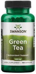 Swanson Green Tea, 500mg 100 caps