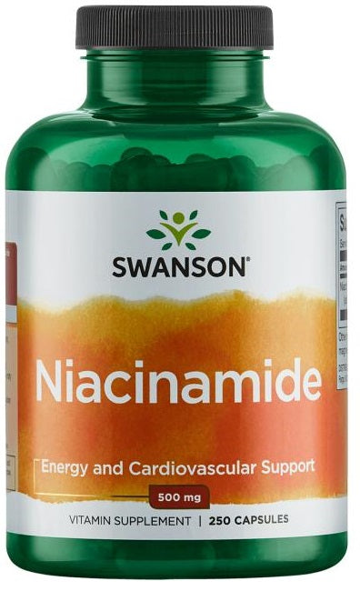 Swanson Niacinamide, 500mg 250 caps