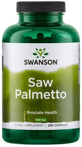 Swanson Saw Palmetto, 540mg 250 caps