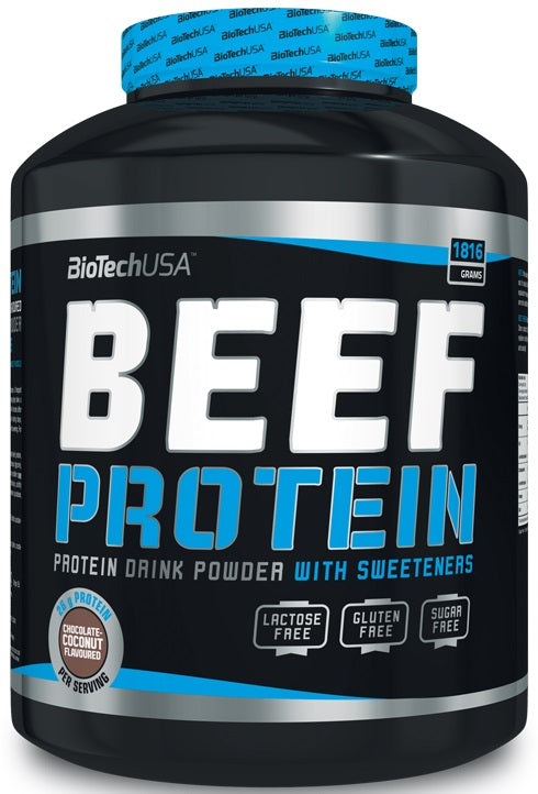 BioTechUSA Beef Protein, Chocolate Coconut 1816g